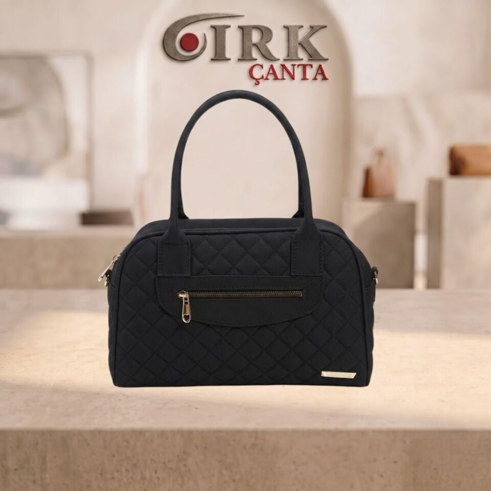 KAPİTONE ÇAPRAZ ASKILI İKİ GÖZLÜ ÇANTA
