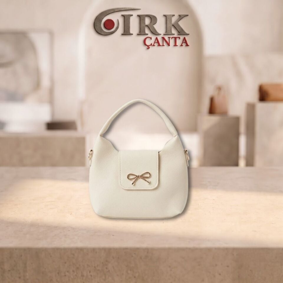 ÖN KAPAKLI KAPAKLI FİYONK ARMALI MİNİ ÇANTA