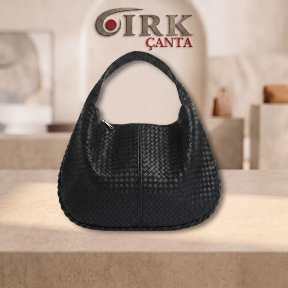 HASIR DESENLİ BATTAL KOL ÇANTASI