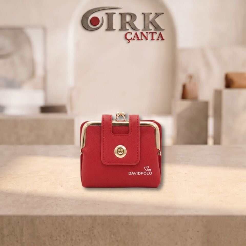 KÜÇÜK KİLİPSLİ BURSLU CÜZDAN