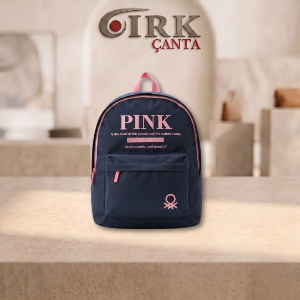 ''PINK'' YAZILI OKUL VE SPOR SIRT ÇASTANI