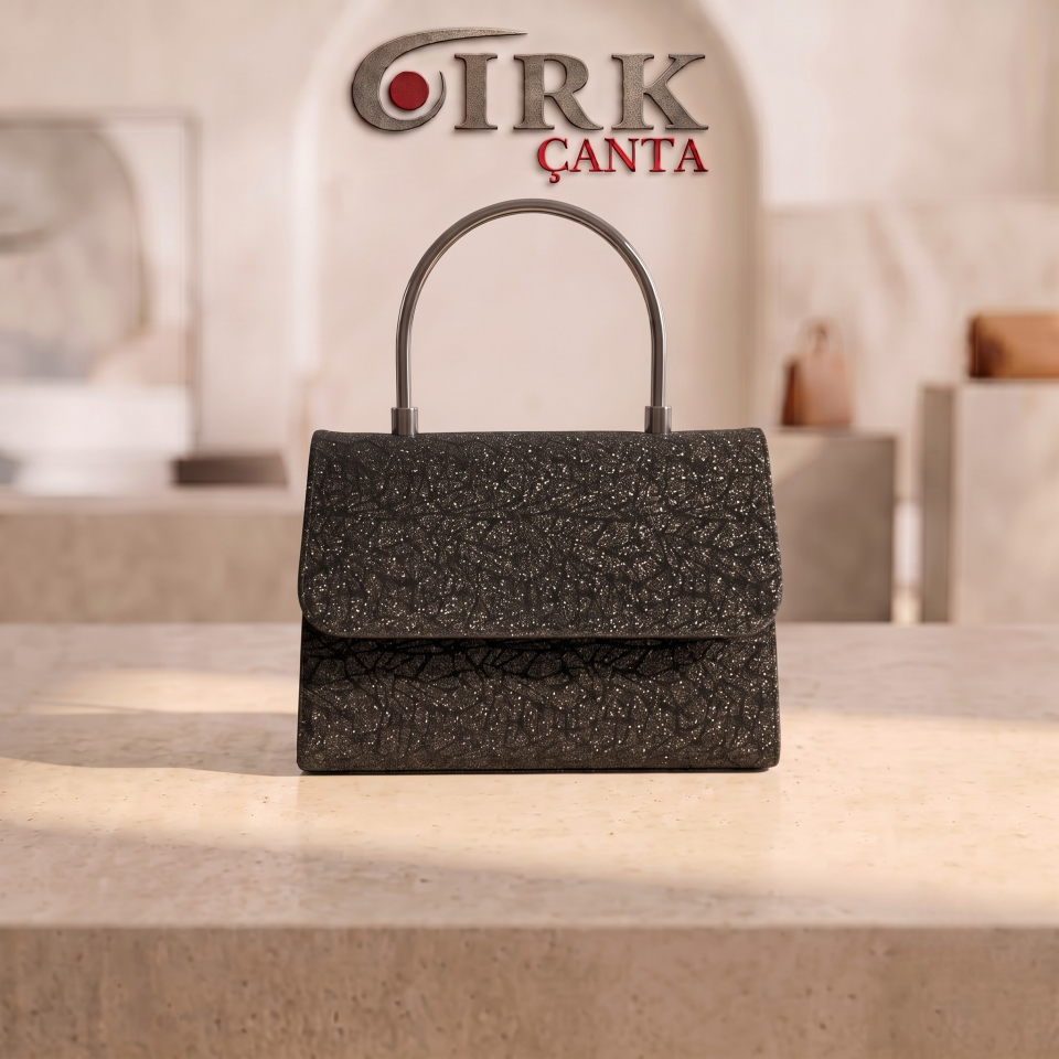 YARIM KAPAK KULPLU SİMLİ PORTFÖY ÇANTA