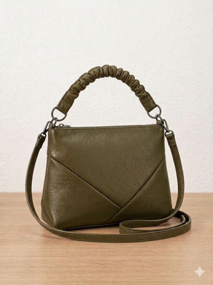 BÇ KULP BÜZGÜ  ARKA FERMUAR ÇANTA