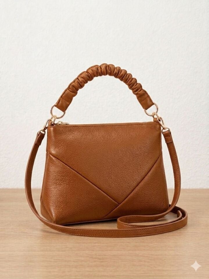 BÇ KULP BÜZGÜ  ARKA FERMUAR ÇANTA