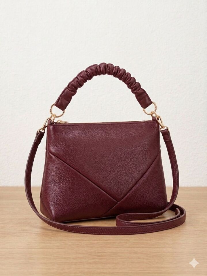 BÇ KULP BÜZGÜ  ARKA FERMUAR ÇANTA