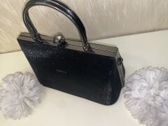 Işıltılı Orta Boy Abiye Gece Çantası - Şık Kadın Davet El Çantası