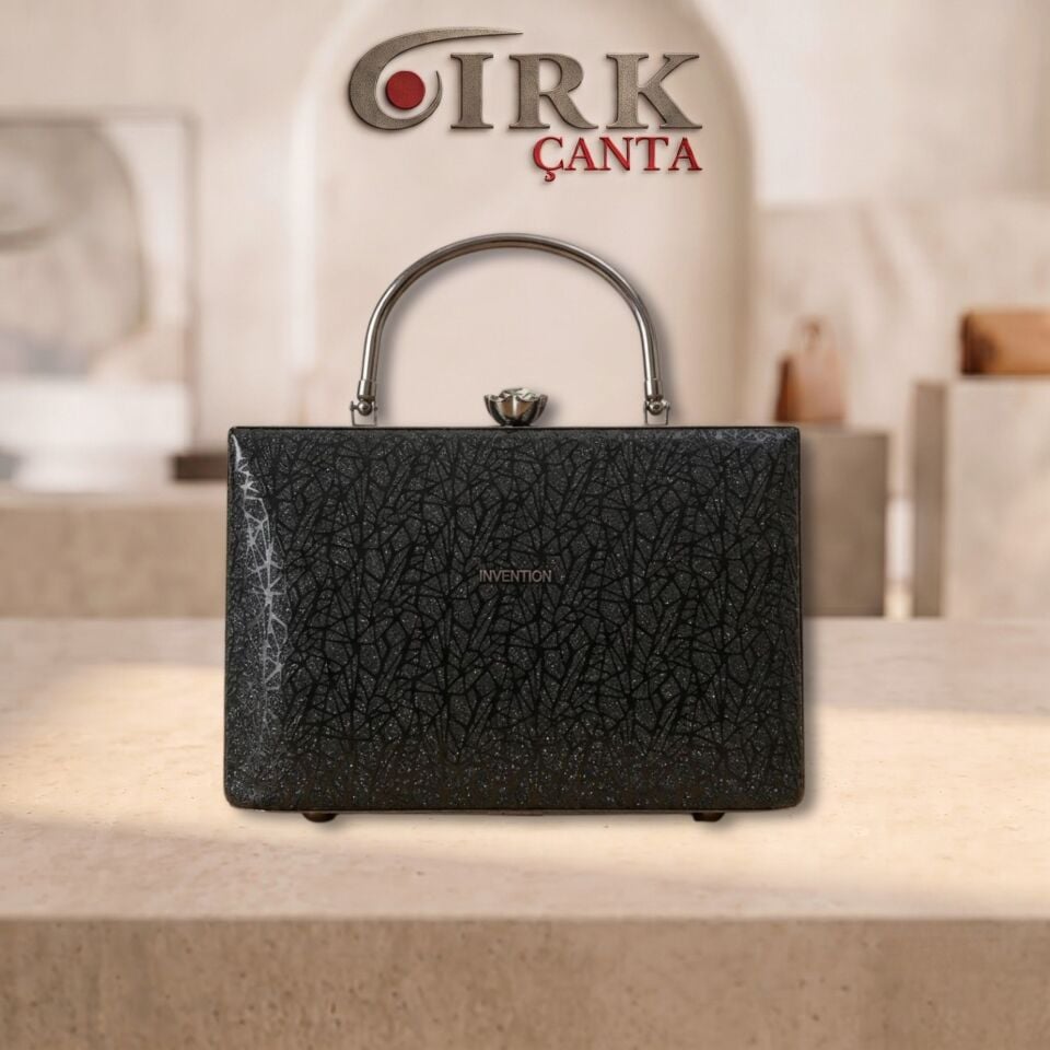Işıltılı Orta Boy Abiye Gece Çantası - Şık Kadın Davet El Çantası