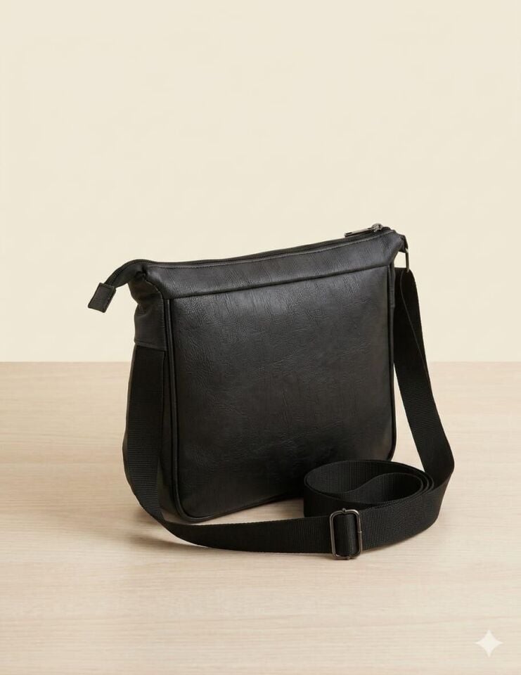 HASIR DESEN ÖN FERMUAR OMUZ ÇANTA