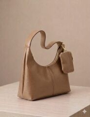 MSB CÜZDANLI KAYIK ORTA BOY ÇANTA