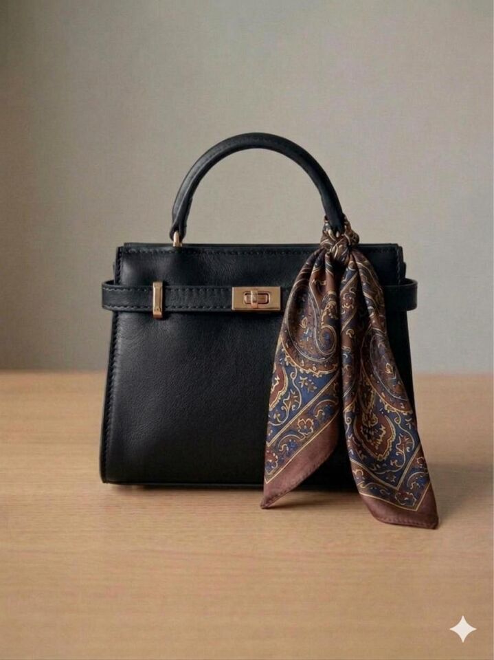 MSB AĞIZ KEMERLİ KARE TOKA ÇANTA