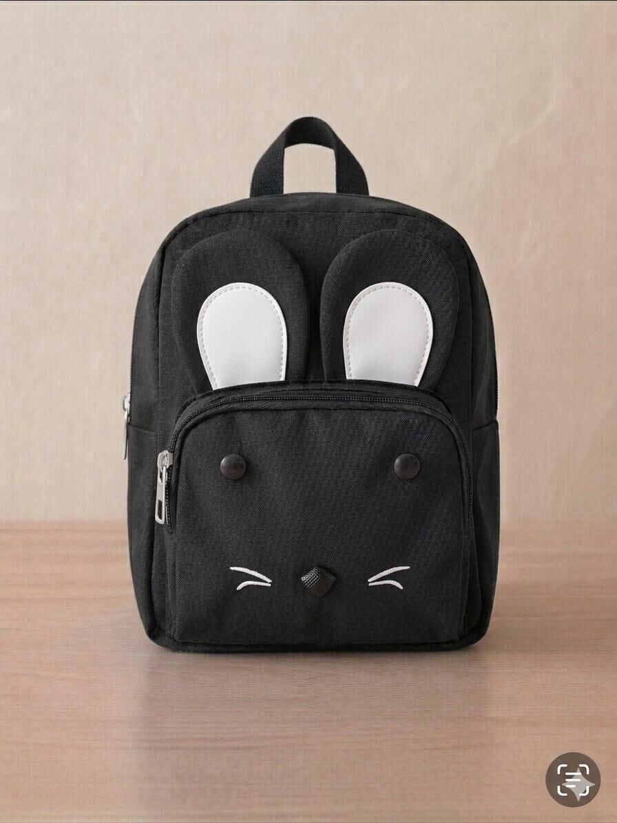 CRNÇ TAVŞAN DETAYLI ÇOCUK SIRT ÇANTA