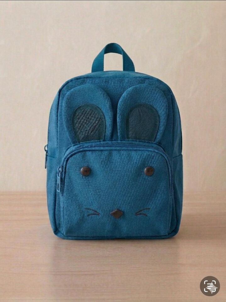 CRNÇ TAVŞAN DETAYLI ÇOCUK SIRT ÇANTA